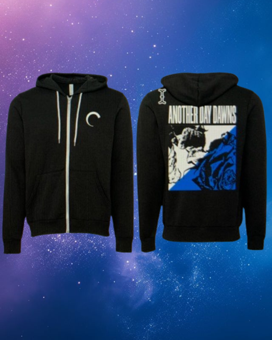 Forget Me Not Zip-up Hoodie